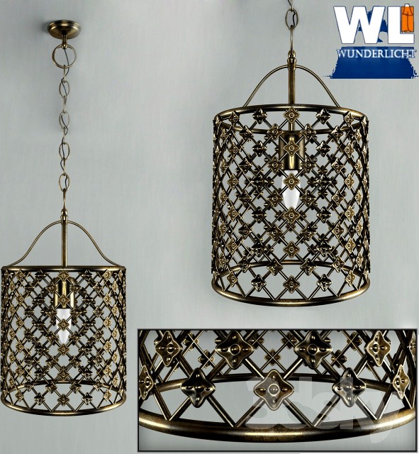 Lamps suspended Bronze Cell