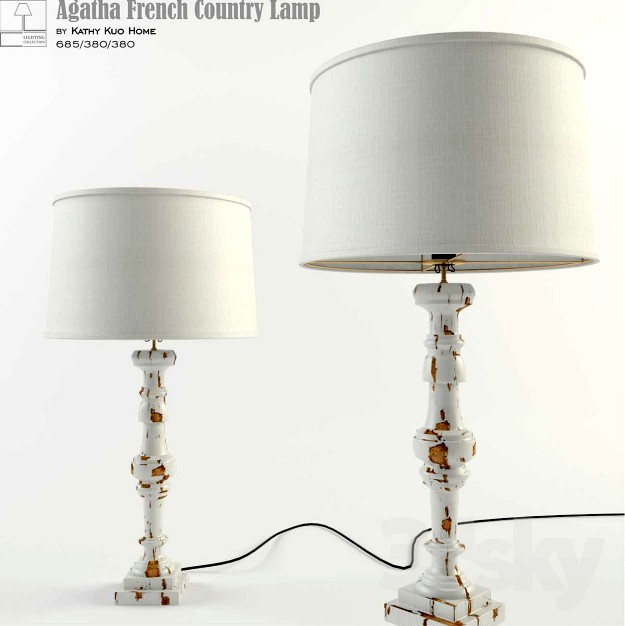 Agatha French Country Lamp