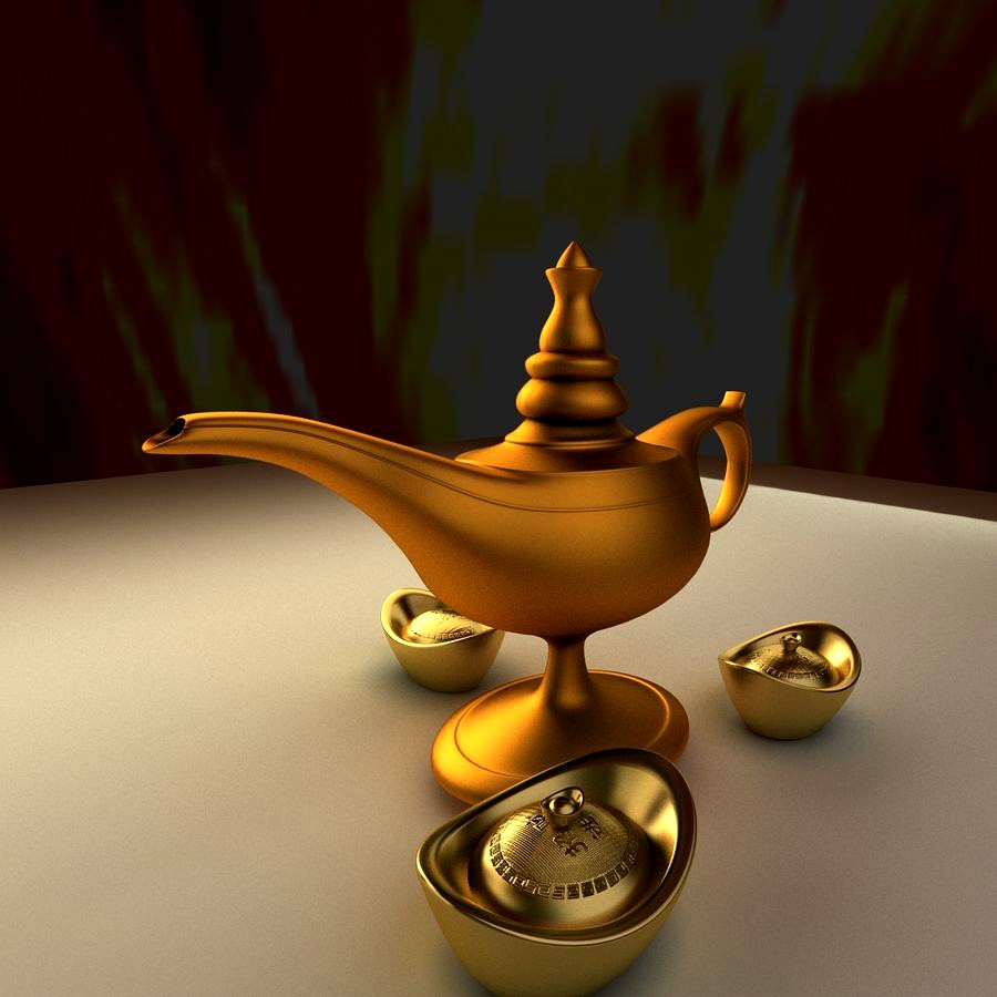 Chinese magic lamp