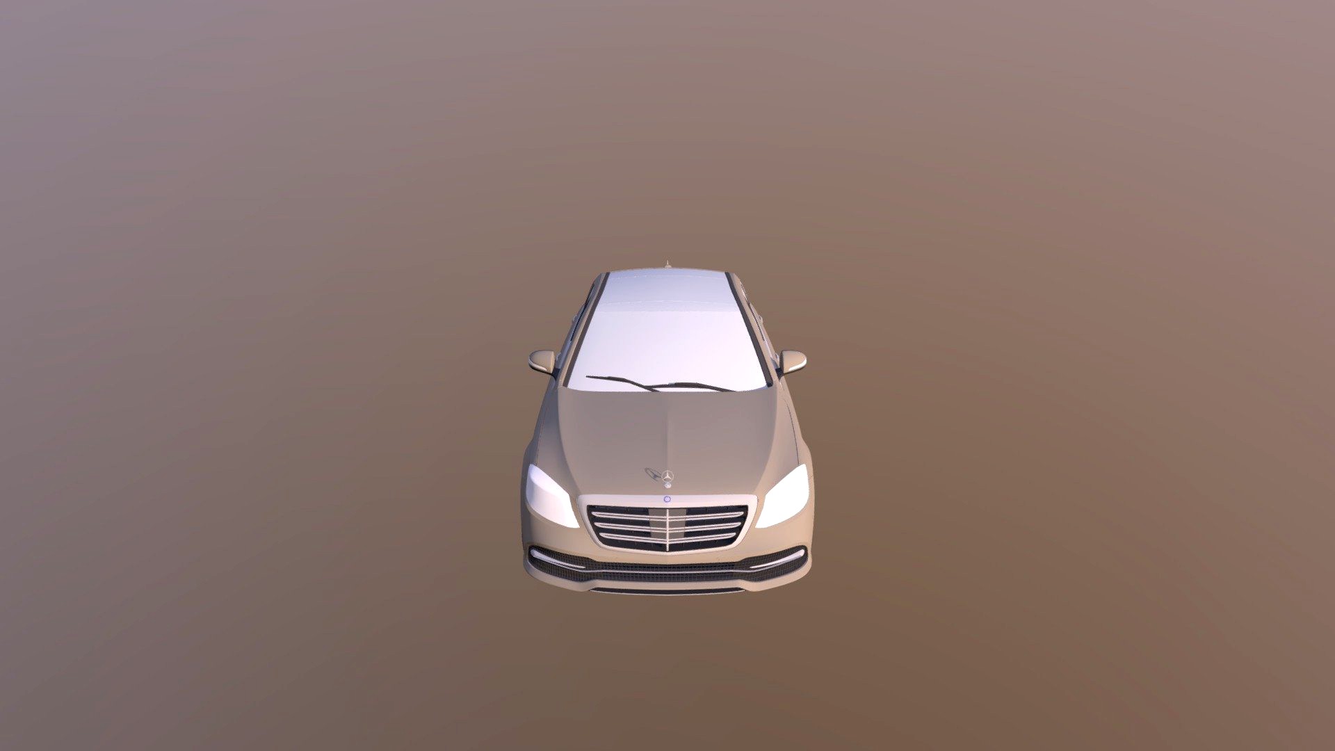 Mercedes Benz S 450 Lang V222 2018 Fbx