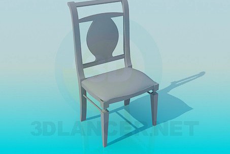 3D Model Stylish chair