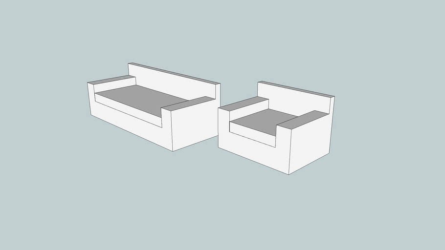 axel sofa victoria's armoire 3d model