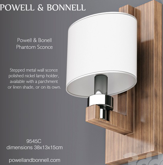 Powell &amp; Bonell Phantom Sconce 9545