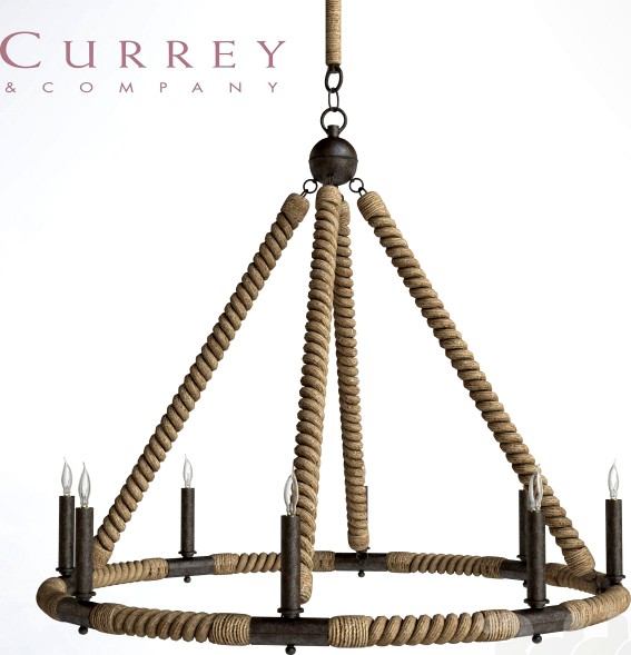 Currey &amp; Company Bowline Chandelier