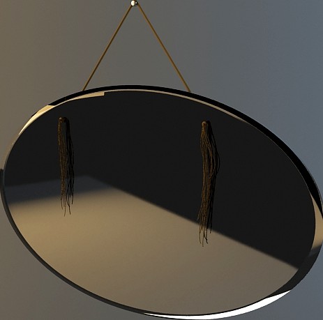 Tassel mirror
