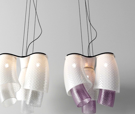 Assiba lamp by Vistosi