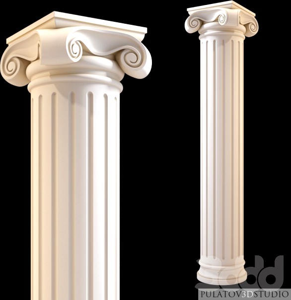 Antique column