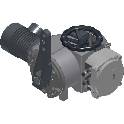 MPR - Lever Actuator with a Variable Output Speed