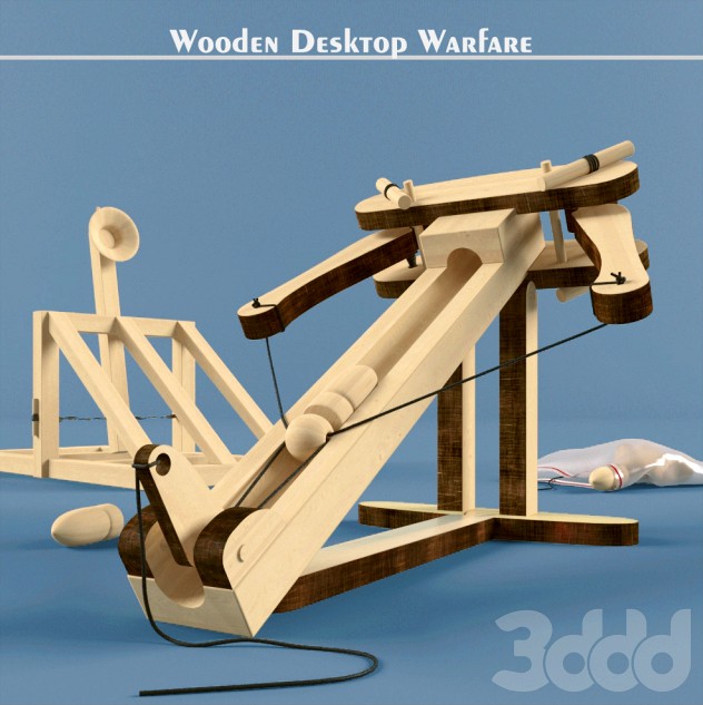 Wooden Desktop Warfare kit