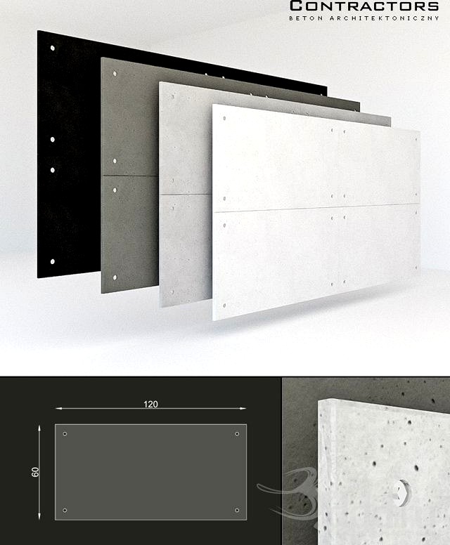 Concrete Panels 60x120 cm