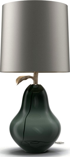 Porta Romana GLB45 PEAR LAMP Charcoal