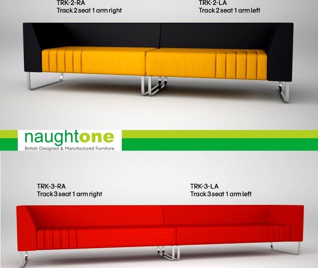 Naughtone Track Sofa / TRK-2-RA &amp; TRK-3-RA