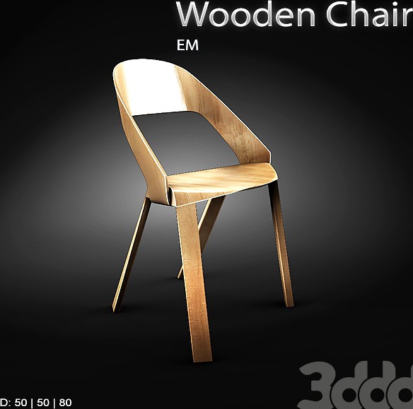 EM / Wooden Chair
