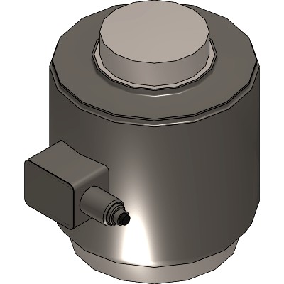 BM14A stainless steel compression load cell, OIML approved (10t-200t)