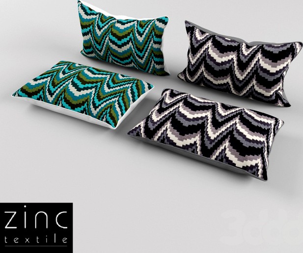 Подушки Zinc textile - Ziggurat Cushion
