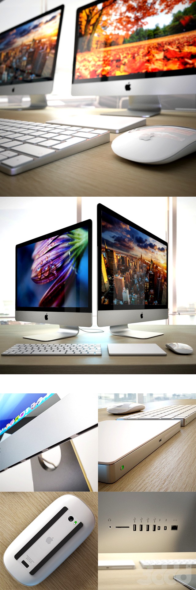 Apple iMac 2015 4k 5k RETINA with Accessories