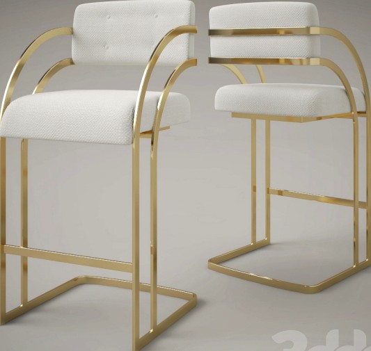 Fabulous Brass Bar Stool