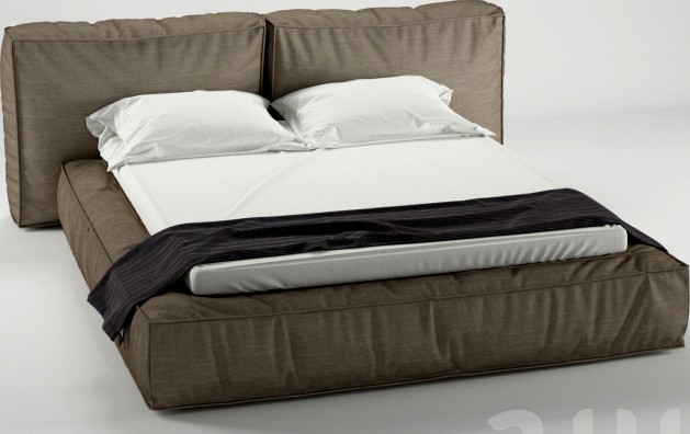 Bonaldo Fluff bed with linen