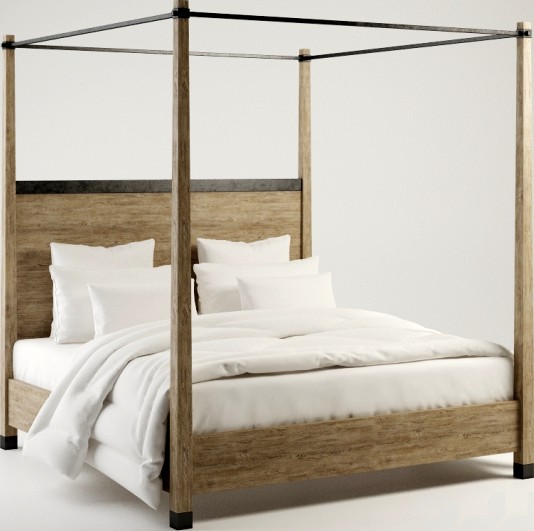 METROPOLITAN KING BED LA143F01