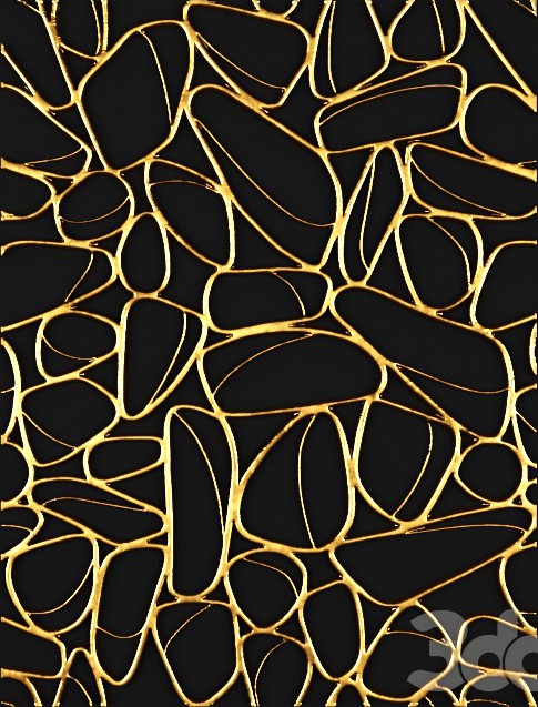 3D панель, футуризм.