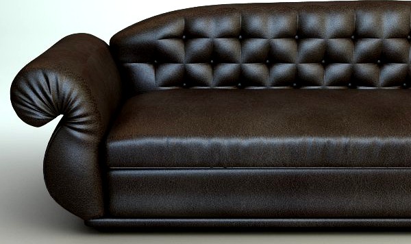 Leather Sofa 23d model