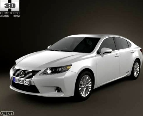 Lexus ES hybrid (XV50) 20133d model