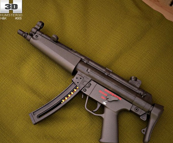 Heckler & Koch MP53d model