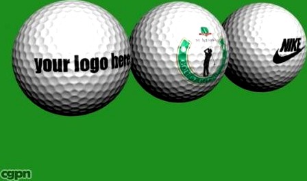 Golf ball3d model