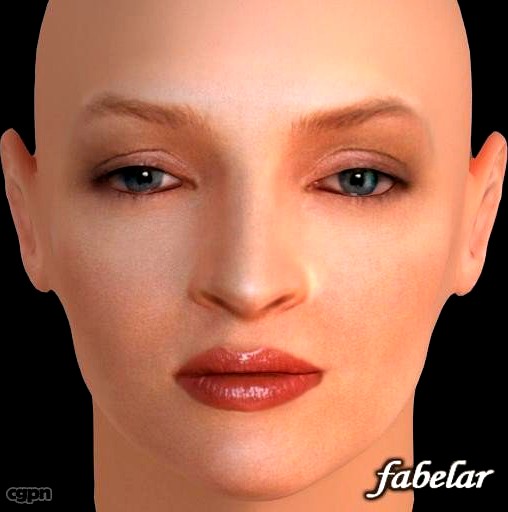 Uma Thurman3d model