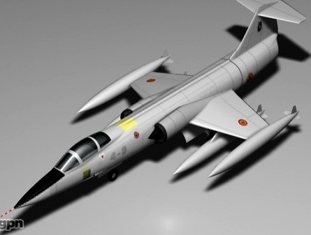 F104ASA3d model