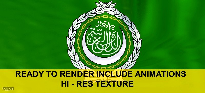 Arab League3d model