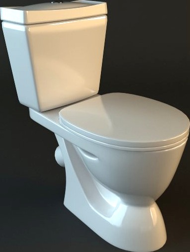 Regular Toilet3d model