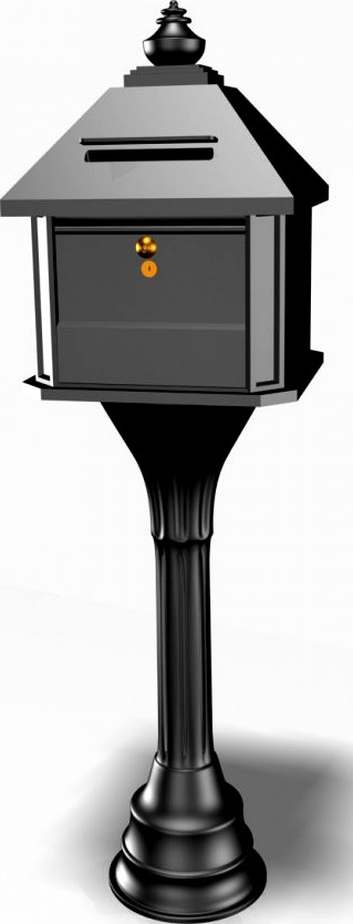 mail box 23d model