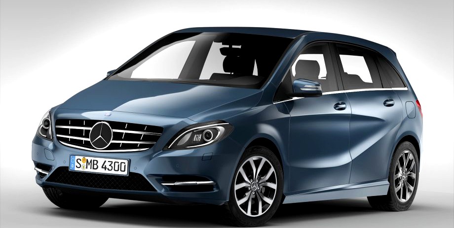 Mercedes Benz B Class (2012)3d model