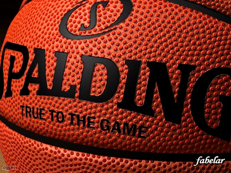 Basketball Spalding Std mat3d model