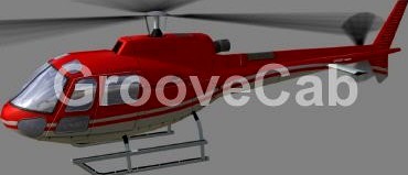 As-350 V1 Helicopter3d model