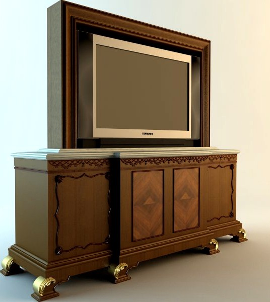 TV and Stand3d model