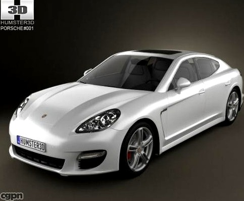 Porsche Panamera 20103d model