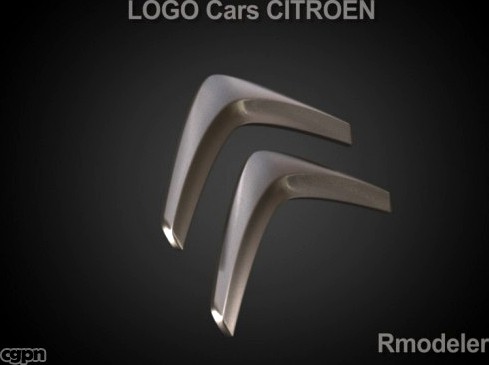 Citroen 3d Logo3d model