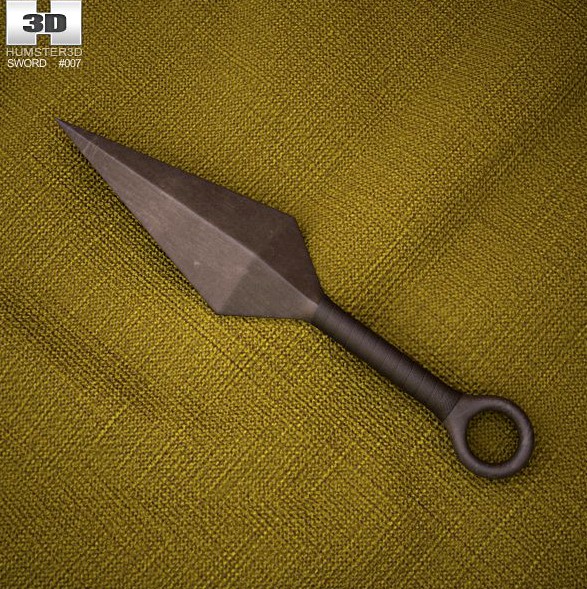 Kunai3d model