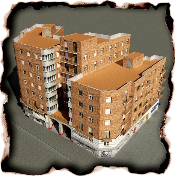 Low Poly Building 533d model