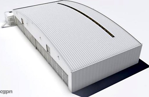 Hangar 033d model