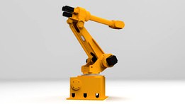 3D design of automatic six-axis robot 6kg