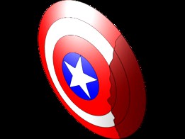 Captain America's Shield (Bloody)