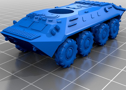 BTR 70 easy print by WindhamGraves