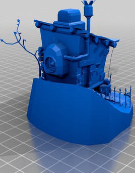 post_apoc_exclusion_cabin_-_tnt_-_terrain by jimjimjimmyjim