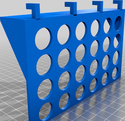 Cameo tool holder for Ikea Skadis fits Cameo 4 tools by s0ciabl3ng_tg