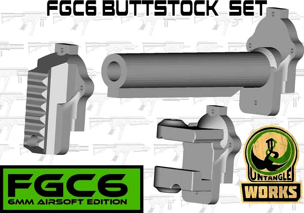 FGC6 Buttstock set    by Untangle