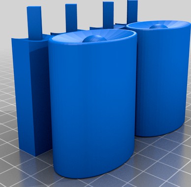 Cessna Citation CJ4 Levers for CH Throttle Quadrant (Throttles, Flaps, Speedbrakes) by johnnyd982