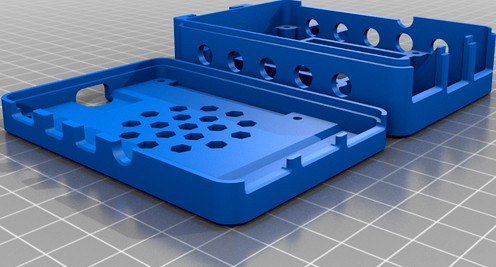 Raspbery pi 4 case 40mm fan with Accelerator by Kadaiser